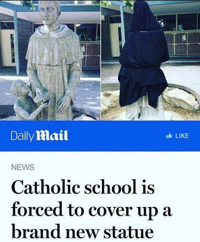 Cover The Statue