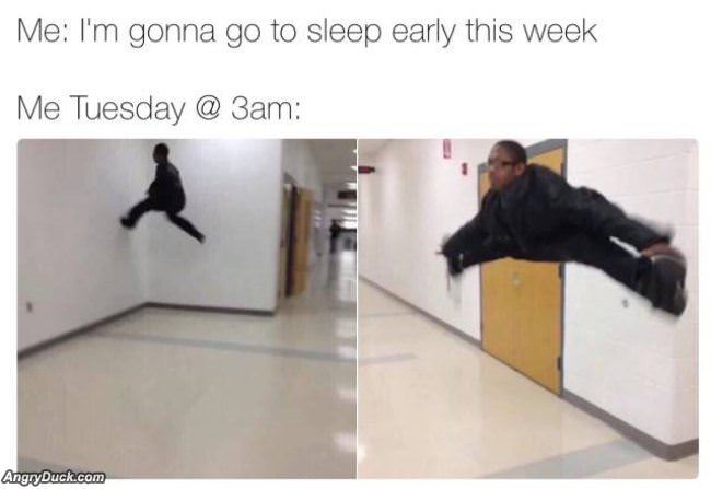 Going To Sleep Early