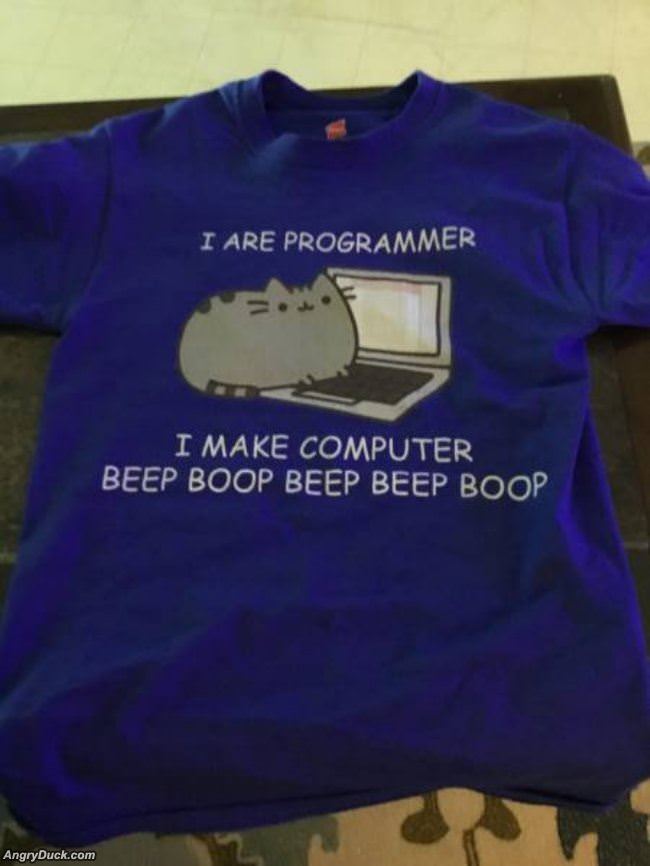 I Are A Programmer