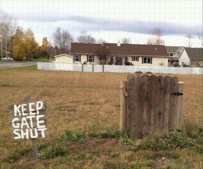 Keep The Gate Shut