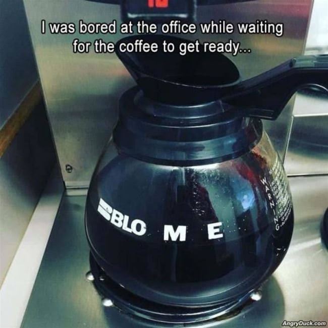Bored At The Office