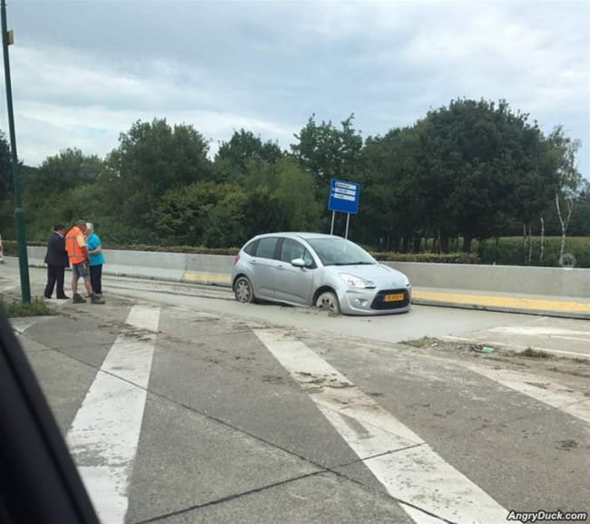 Not A Great Parking Spot