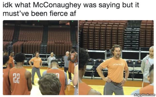 Not Sure What He Is Saying