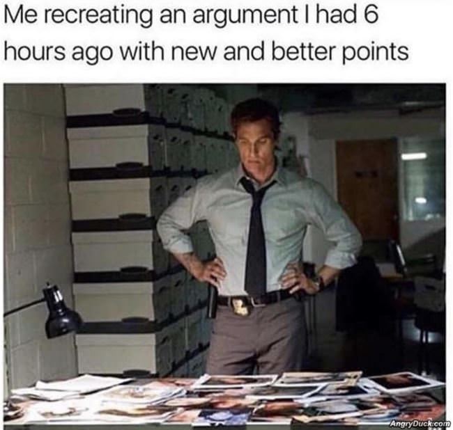 Recreating An Argument