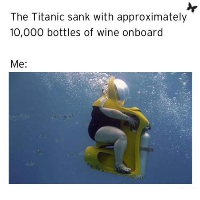 Sank With Wine