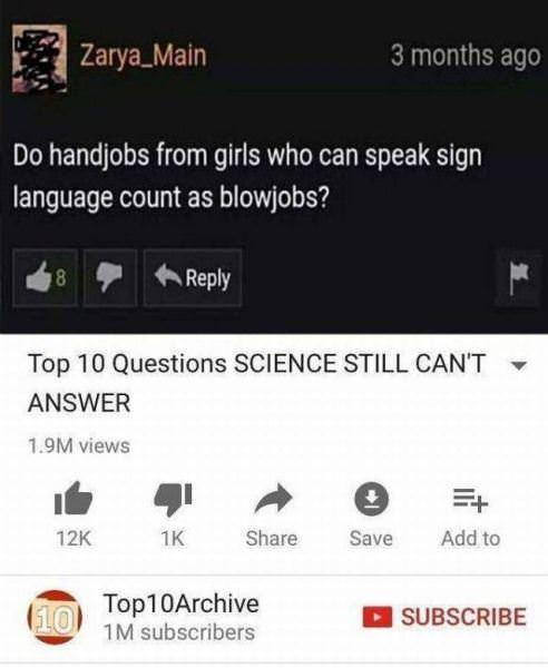 An Excellent Question