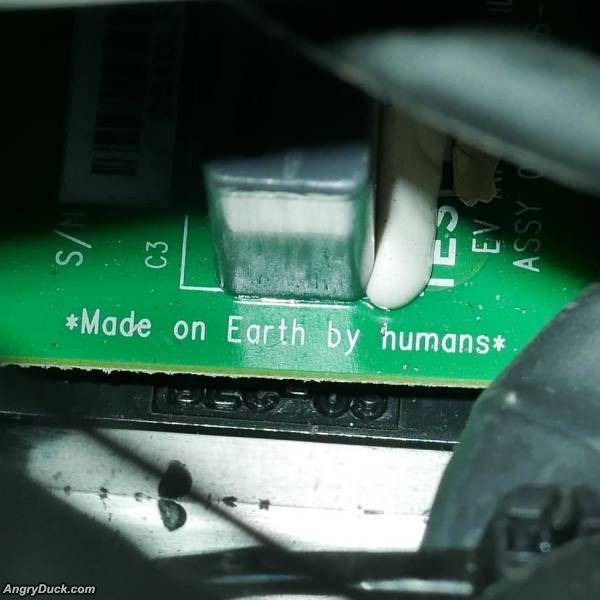 Made On Earth By Humans