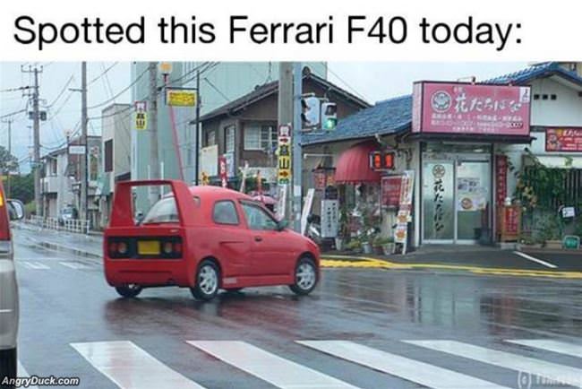 This Amazing Ferrari