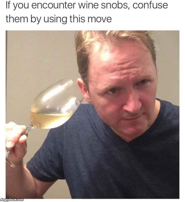 Throw Off The Wine Snobs.