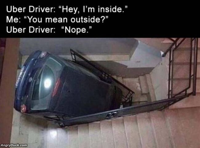 Uber Driver Is Here