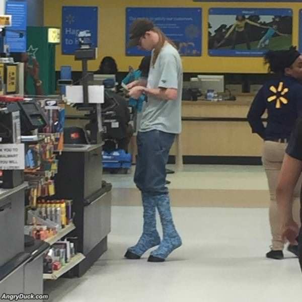 What In The Hell Is This Guy Wearing