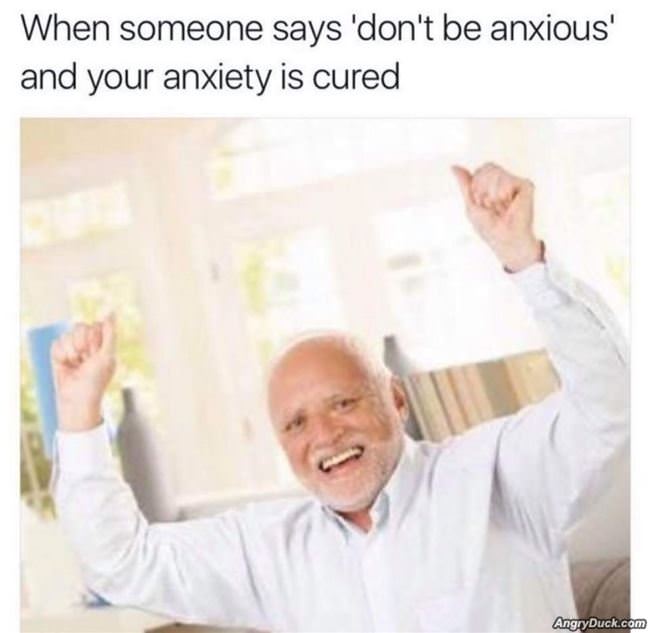 A Cure For Anxiety