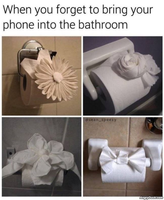 Forget To Bring Your Phone