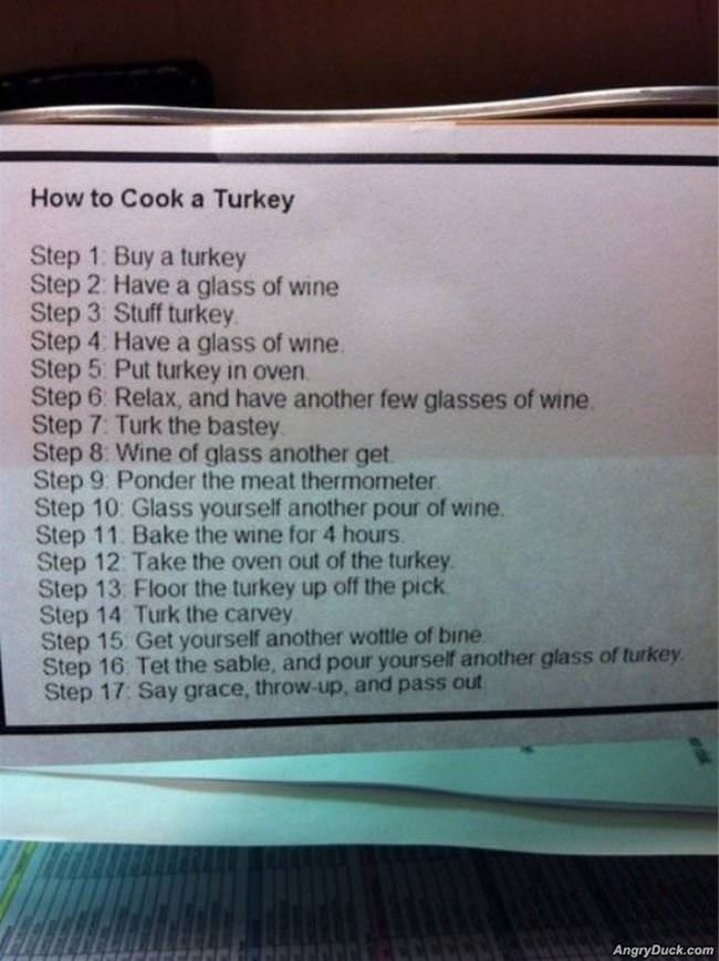 How To Cook A Turkey