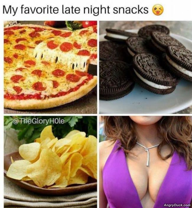 My Favorite Late Night Snacks