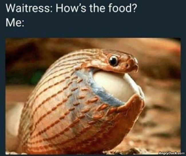 So How Is The Food