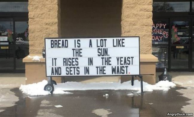 Bread Is Like The Sun