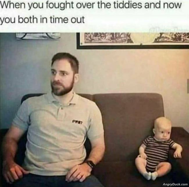 Fought Over The Tiddies