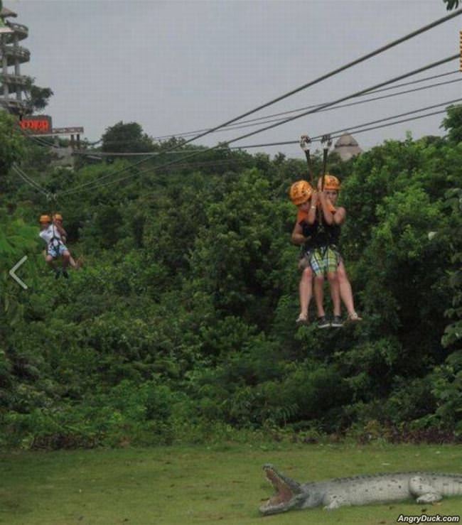 Not A Good Place To Fall Down