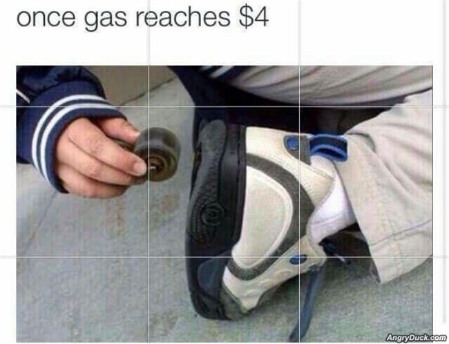 Once Gas Gets To 4
