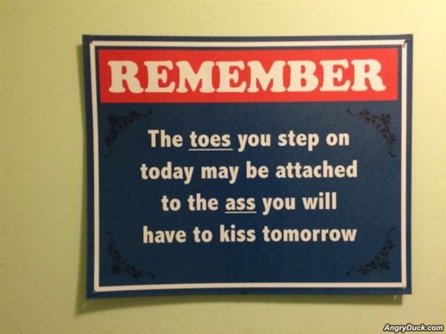 Some Life Advice