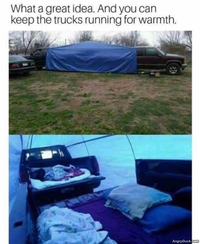Stay Warm While Camping