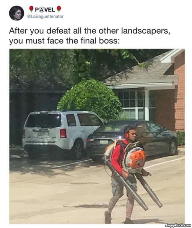 Takes His Job Seriously