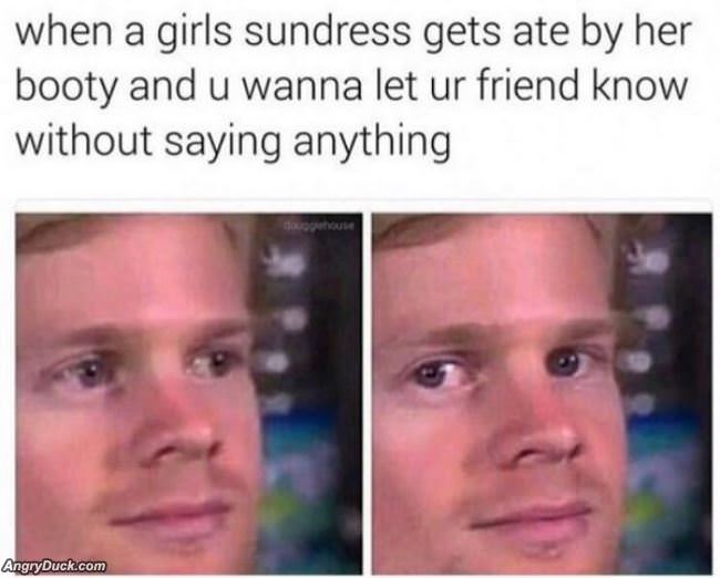 Ate Her Sundress