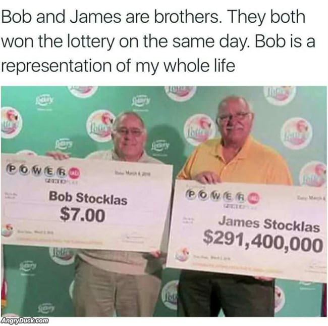 Brothers Won The Lotto