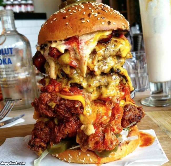 This Looks Like A Pretty Good Burger
