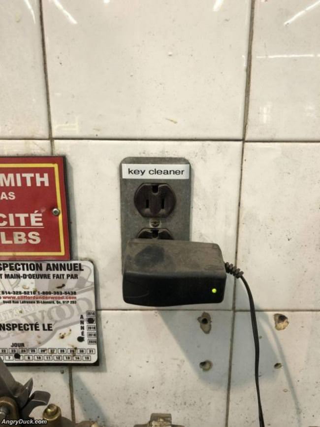 Very Effective Key Cleaner