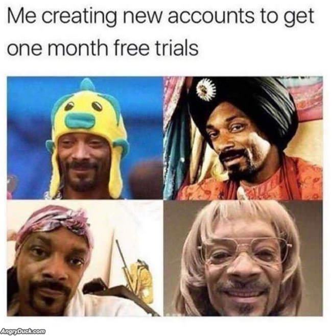 I Need A One Month Trial