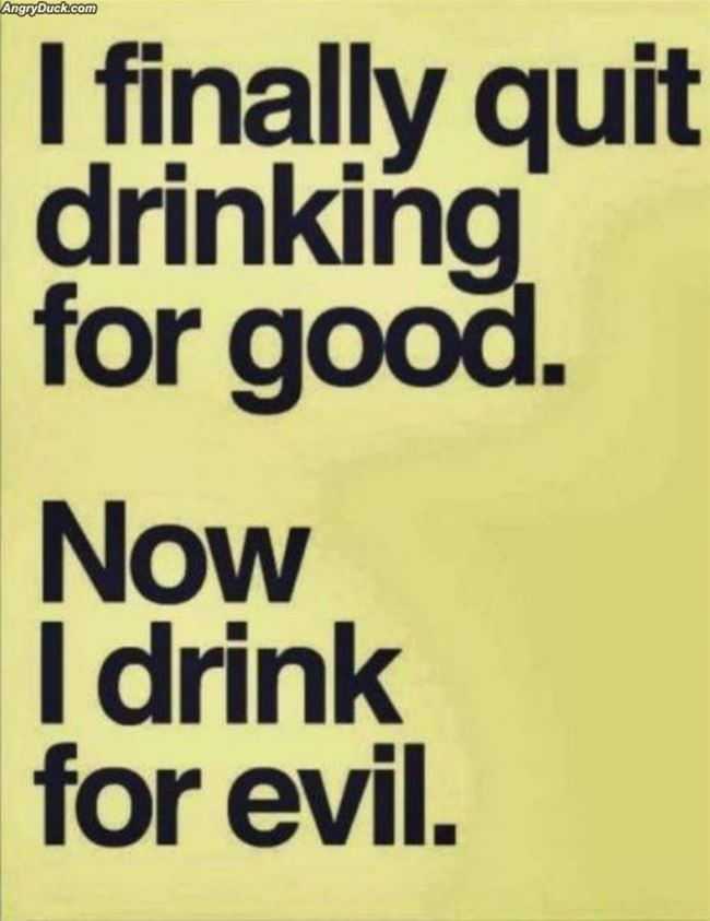 Stopped Drinking For Good