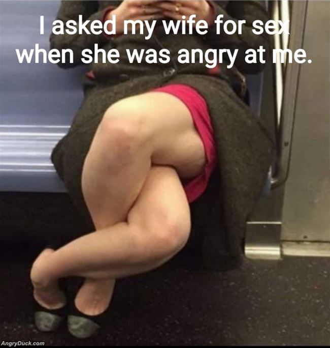 When She Was Angry