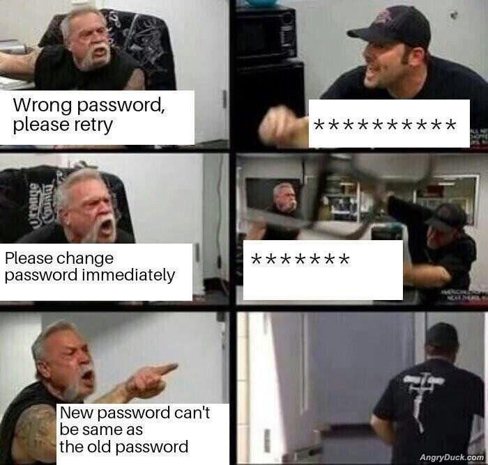 Change Your Password