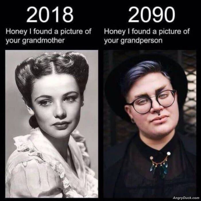 Found A Picture Of Grandma