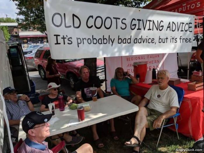 Giving Out Some Advice