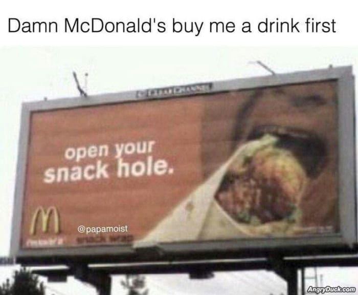 Open Your Snack Hole