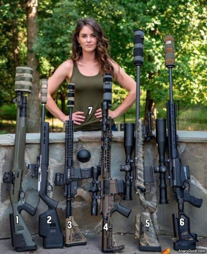 She Has A Nice Collection
