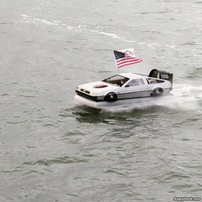 The Coolest Boat On The Lake