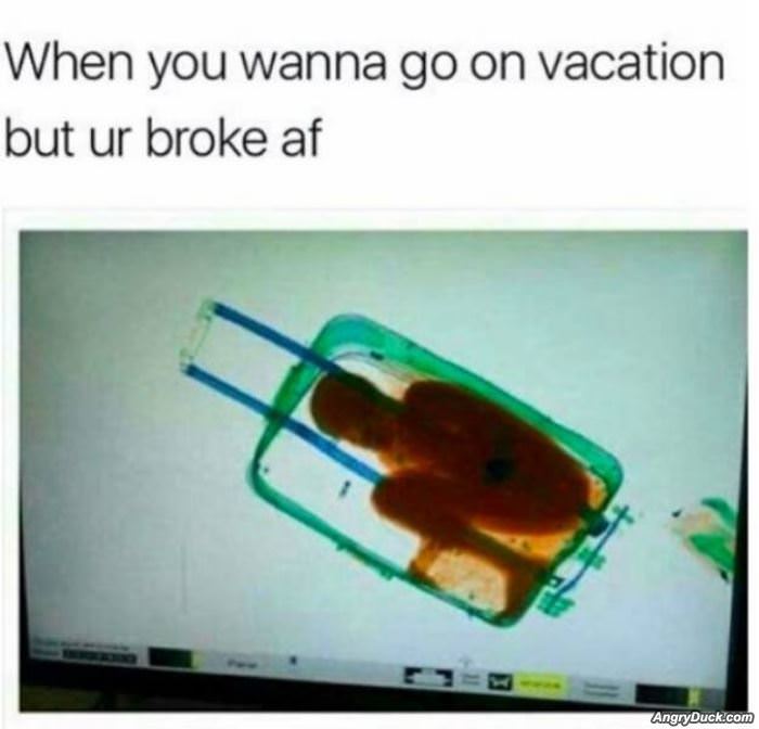 When You Want To Go On Vacation