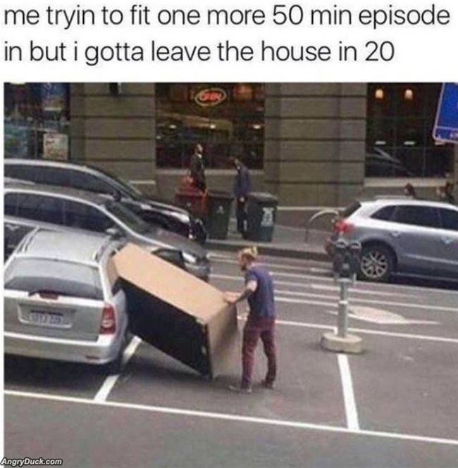 Leaving The House Soon