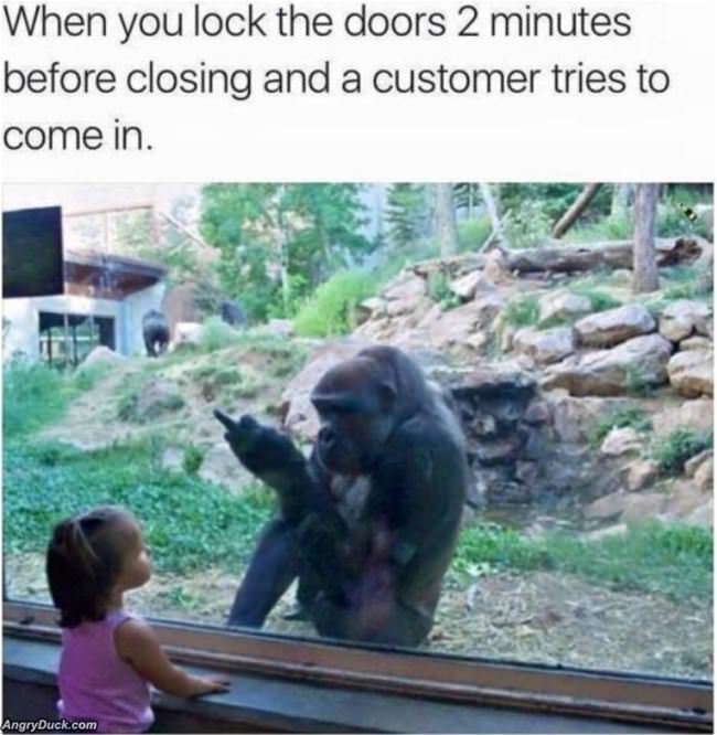 Locking The Door