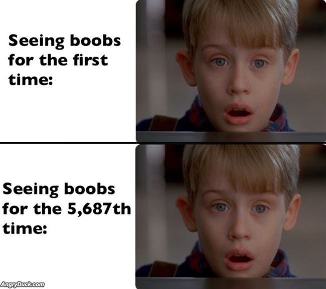 Seeing Boobs