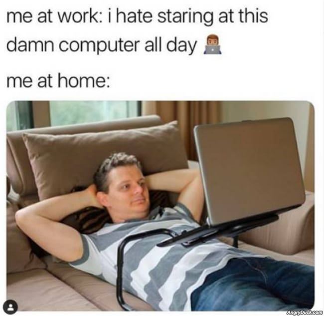 At Work And At Home