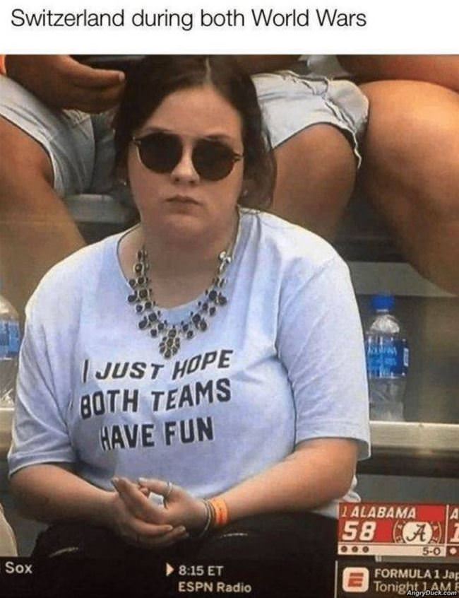 Hope Both Teams Have Fun