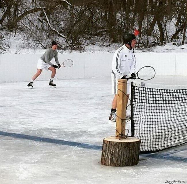 Ice Tennis