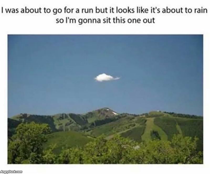 About To Go For A Run