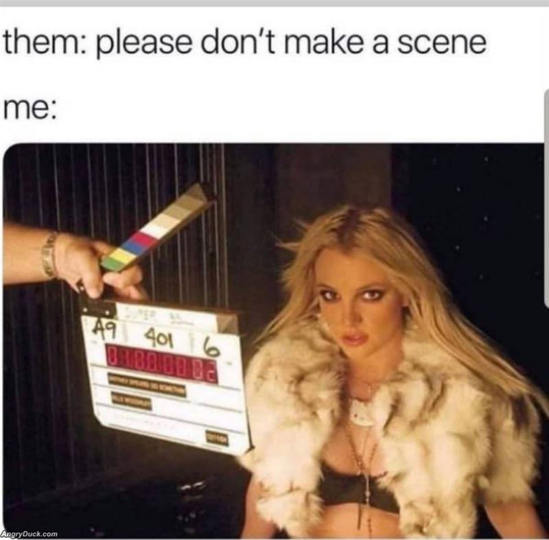 Do Not Make A Scene