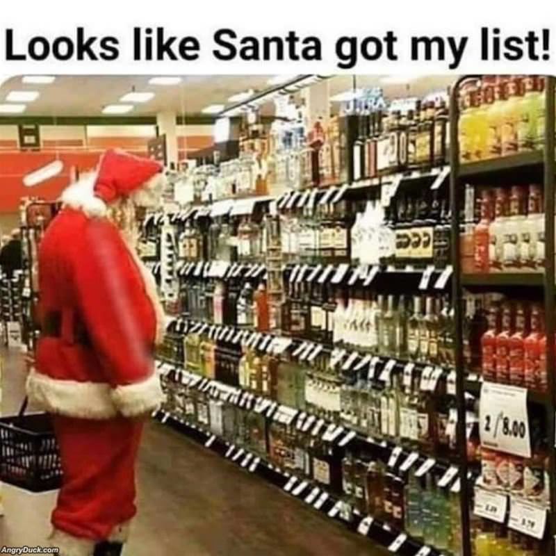 Santa Got My List